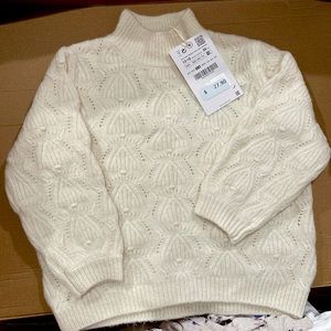NWT Zara Kids Knit Sweater - 12-18m